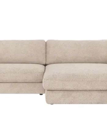 Rowico Duncan Pers Modul Sofa Højre Chaiselong Lysegrå Stof på Afbetaling