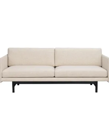 Rowico  Hammond Sofa  Beige Sortlakeret på Afbetaling