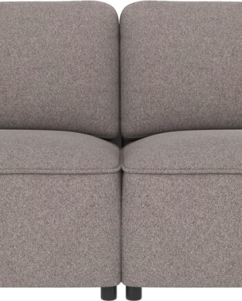 Rowico Norris Personers Sofa Gråbeige Stof Brenda Polstret Lounge Sofa H80b226d102 på Afbetaling