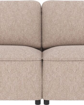 Rowico Norris Personers Sofa Lysebeige Alice Stof 226x102x80 på Afbetaling