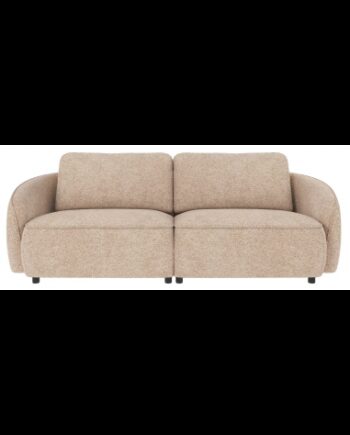 Rowico Norris Personers Sofa Polyester 226 102 Sort Lys Beige på Afbetaling