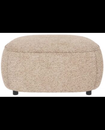 Rowico Norris Puf Til Sofa Polyester Sort Lys Beige på Afbetaling