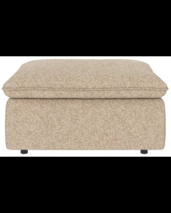 Rowico Rawlins Puf Til Sofa Polyester Sort Beige på Afbetaling