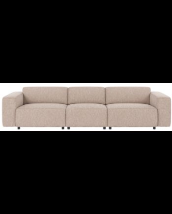 Rowico Willard Personers Sofa Polyester 314 Sort Lys Beige på Afbetaling