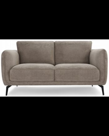 Salena Personers Sofa Metal Polyester B158 Sort Beige på Afbetaling