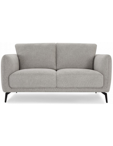 Salena Personers Sofa Metal Polyester B158 Sort Grå på Afbetaling