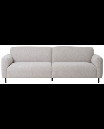Salva Personers Sofa Boucl 228 Sort Lysegrå på Afbetaling