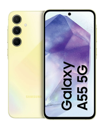 Samsung Galaxy A55 256gb Lemon på Afbetaling