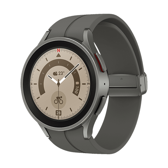 Samsung Galaxy Watch Pro R920 45mm Grey Titanium på Afbetaling