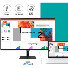 Samsung S43bm700uu Skærm 109 Tommer Energiklasse 3840 2160 Pixel Uhd Hdmiampx2122 Usb Usb på Afbetaling