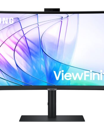 Samsung S65vc Computerskærm  3440 1440 Pixel Ultrawide Quad Lcd Sort på Afbetaling