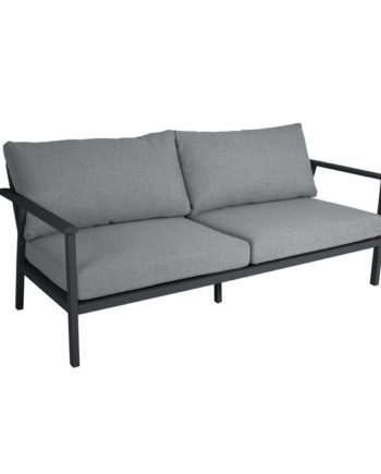Samvaro Sofa Antracit Loungemøbler Brafab Enggården Havemøbler på Afbetaling