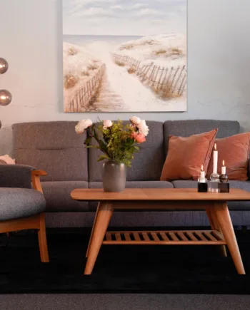 Sanne Sofa  Grå Personers Sofa på Afbetaling