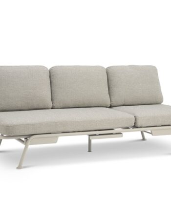Santorini Sofa Sand Loungemøbler Lexpo Enggården Havemøbler på Afbetaling