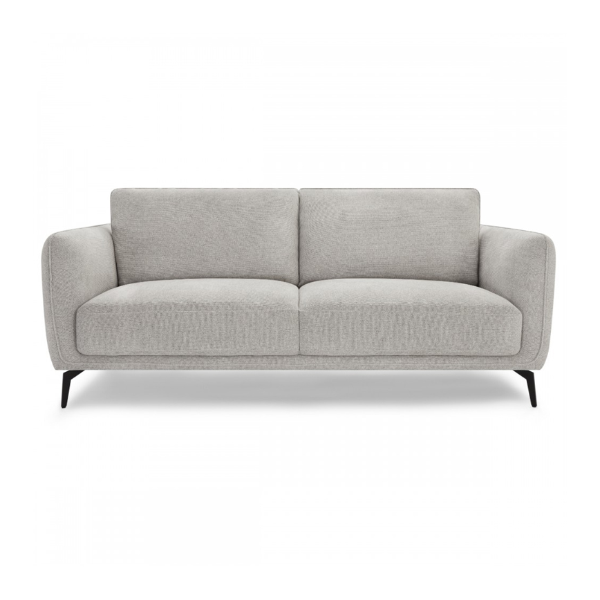 Selena 3pers Sofa 340408 Gråt Stof Skarp Pris på Afbetaling