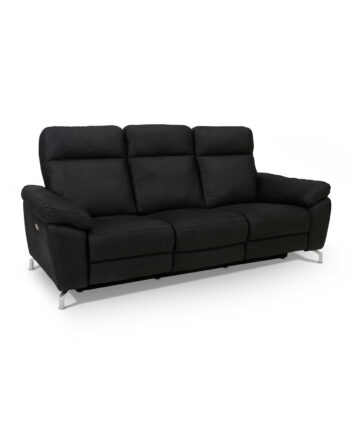 Selesta Pers Sofa Sort Stof på Afbetaling