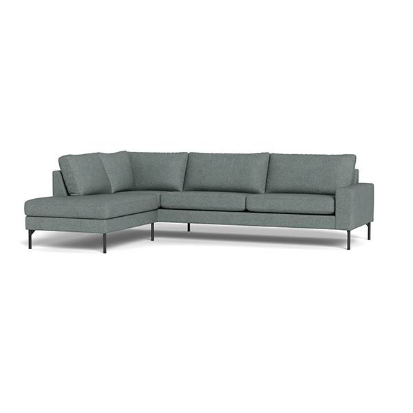 Sindal Sofa Med Open End Mouse Grey på Afbetaling