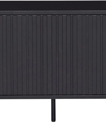 Skænk Woood Exclusive New Gravure Møbel 150x44x56 Sort på Afbetaling