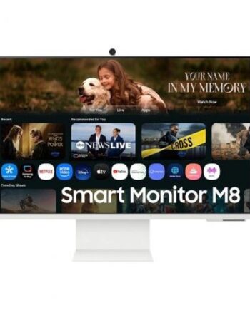 Skærm  Gaming Samsung M80f Hvid på Afbetaling