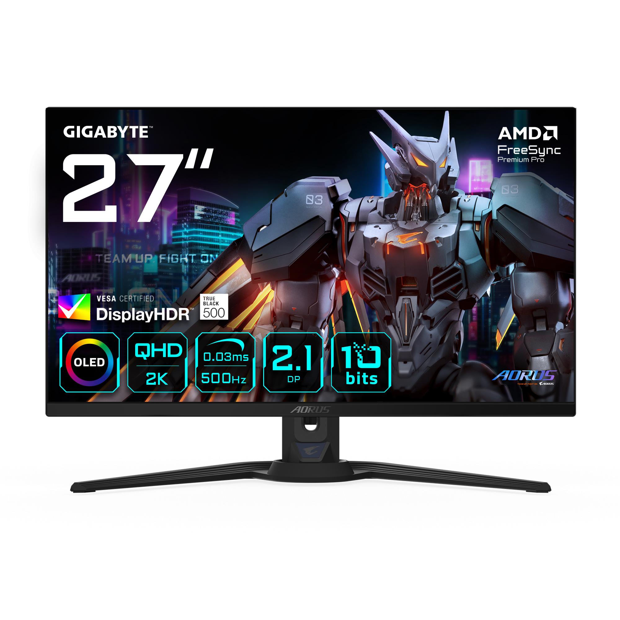 Skærm Gigabyte Aorus Fo27q5p Oled Qhd 500 på Afbetaling
