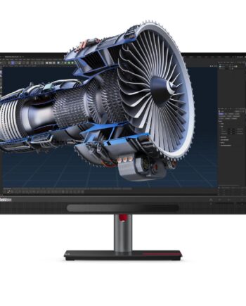 Skærm  Lenovo Thinkvision Ips Hdmi Usb Sort på Afbetaling