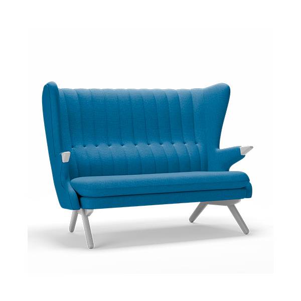 Skipper Furniture Bamse Sofa Valnød Hallingdal 723 på Afbetaling