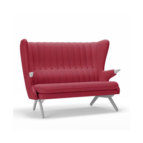 Skipper Furniture Bamse Sofa Valnød Main Line Plus 116 på Afbetaling