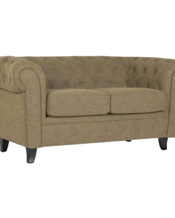 Sofa 2personers Brun Vintage 160 på Afbetaling
