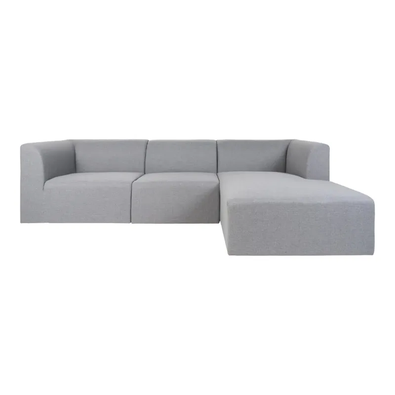 Sofa Lysegrå Højrevendt 160 90x272xh67 Hn1001 1301086 på Afbetaling
