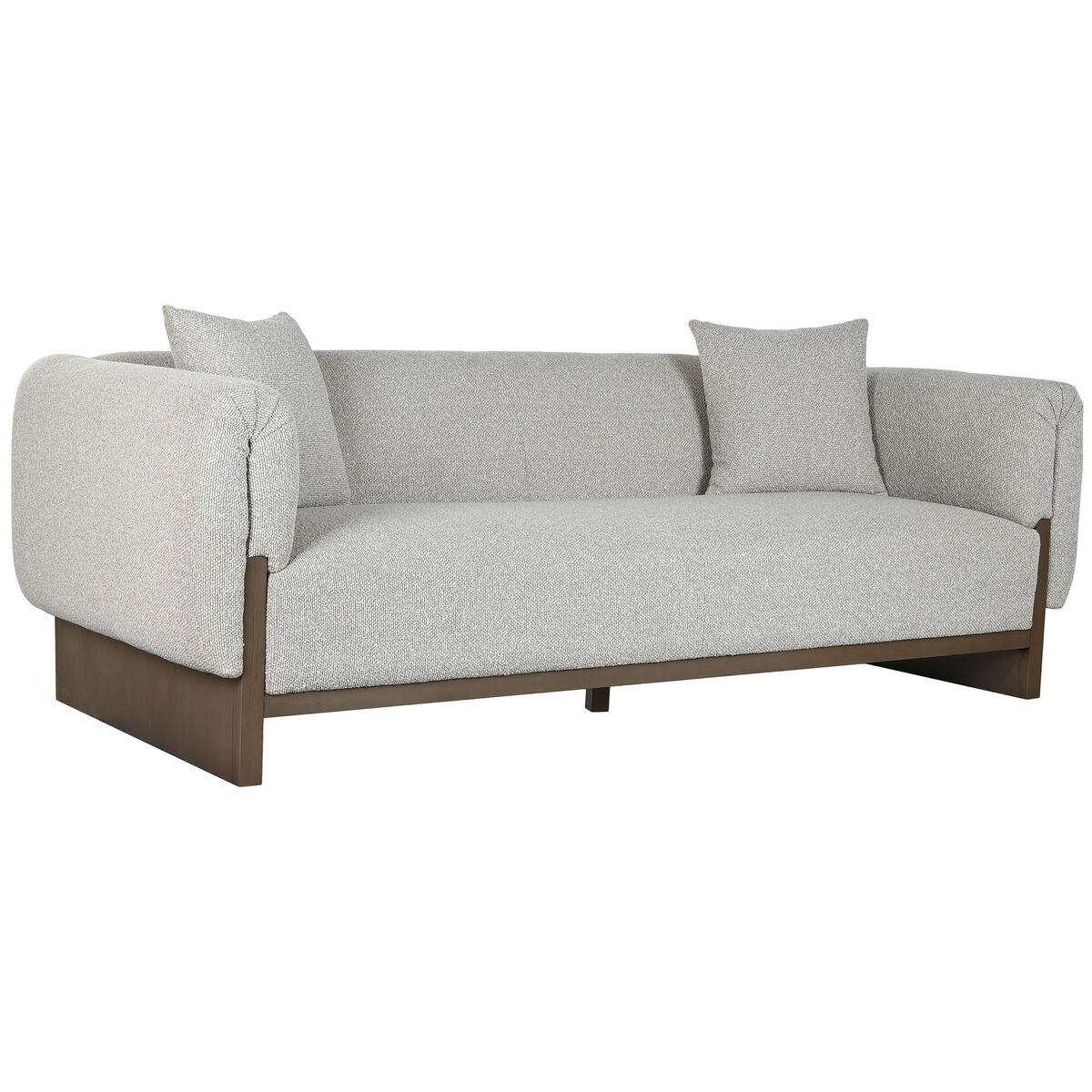 Sofa Personers Brun Beige Scandi 220 på Afbetaling