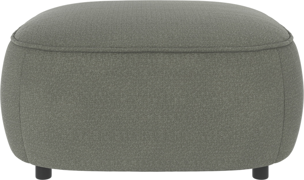 Sofa Puf Rowico Norris Rita ø89 H43 Støvet Grøn Fodskammel på Afbetaling