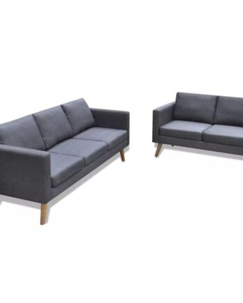 Sofasæt Pers Pers Sofa Stof Mørkegrå på Afbetaling