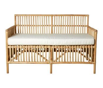 Speedtsberg Rattan Sofa Hynde Natur 132 på Afbetaling