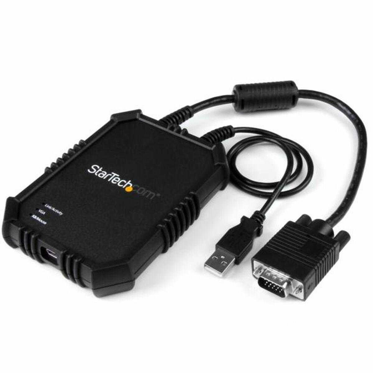 Startech Kvm Kontakt Notecons02x Usb Vga på Afbetaling