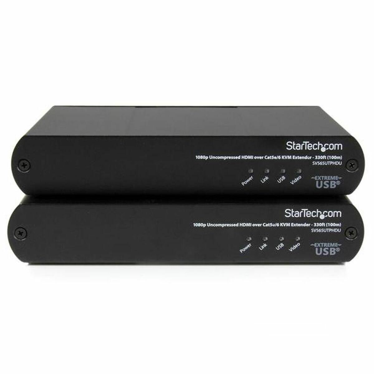 Startech Kvm Kontakt Sv565utphdu Hdmi Usb Kvm Extender på Afbetaling