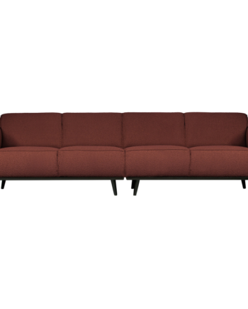 Statement Pers Sofa 280 Boucle Chestnut på Afbetaling