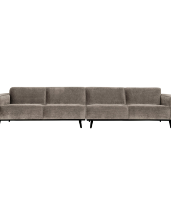 Statement Pers Sofa 372 Flat Rib Clay på Afbetaling