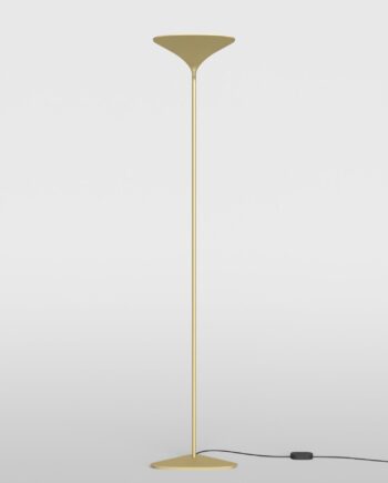 Sunset Led Gulvlampe Rotaliana Royal Gold på Afbetaling