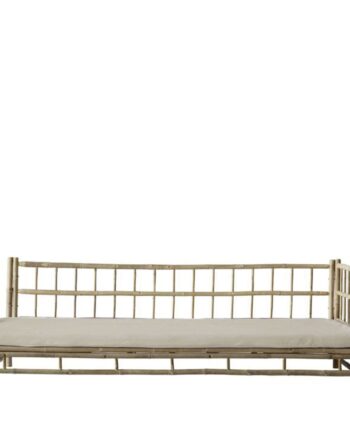 Tine Home Bambus Sofa Sand Hynde Venstre 220 på Afbetaling