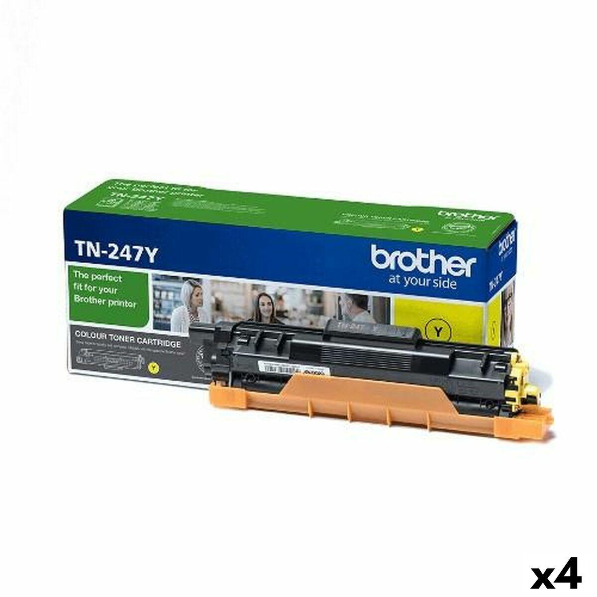 Toner Brother 247y Gul Pak Til Dcp Mfc Serien på Afbetaling