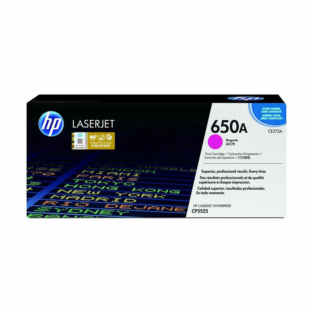 Toner Til Laserprinter 650a Ce273a Magenta på Afbetaling