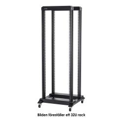 Toten Floor Stand Wheels 42u 600x600mm Unmounted Black Tilbehør Til Computer på Afbetaling