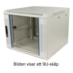 Toten System Wall Cabinet 600x600 Glass Door White Tilbehør Til Computer på Afbetaling