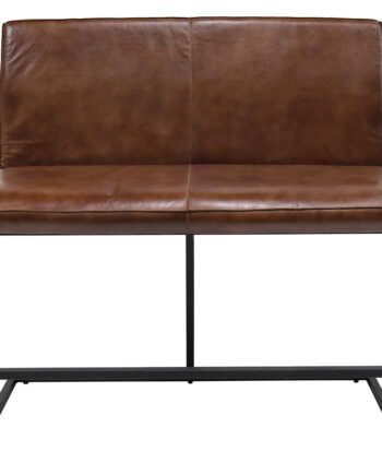 Trademark Living Helen Loungesofa Læder 118 på Afbetaling