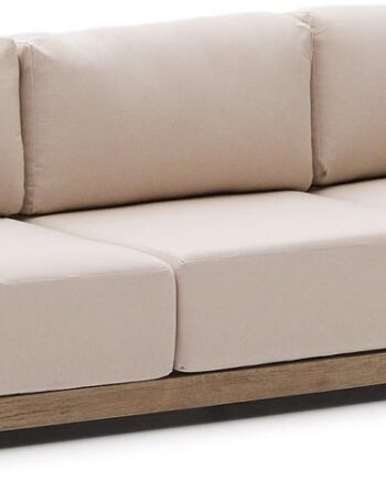Udendørs Personers Sofa Kave Home Ambra Fsc Akacietræ Beige H77 B85 D249 på Afbetaling