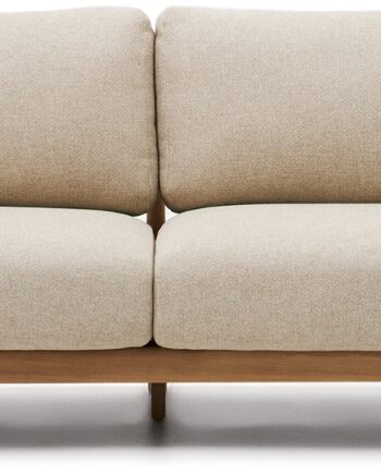 Udendørs Personers Sofa Kave Home Tirant Fsc Teaktræ H76xb96xl212 på Afbetaling