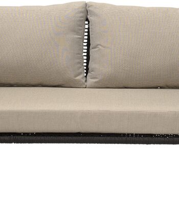 Udendørs Sofa Bloomingville Mundo Frostbestandig Stål Polyester L175xb74xh72 Sort på Afbetaling