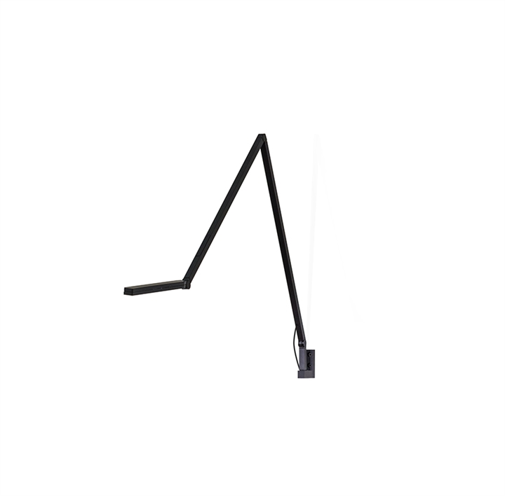 Untitled Linear Lampe Vægbeslag Sort på Afbetaling