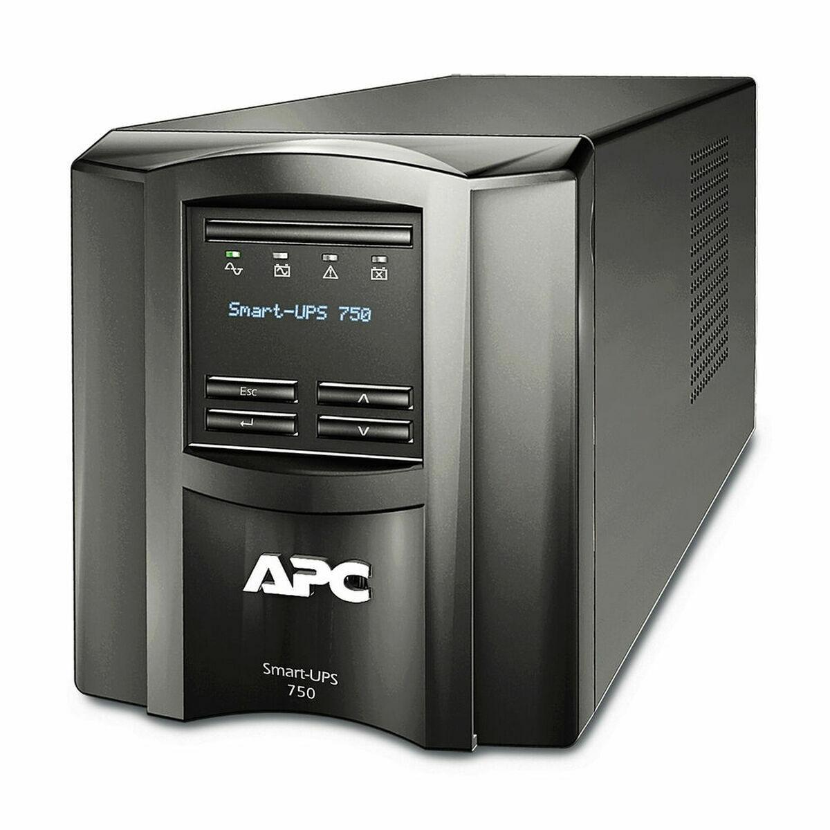 Ups Strømforsyning Apc Smart Ups 750va 500 Smt750ic på Afbetaling