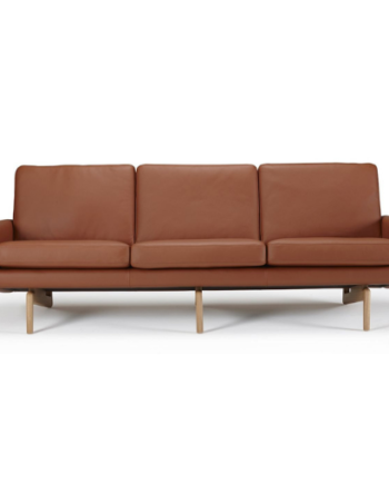 Valencia Personers Sofa  Cognac Læder på Afbetaling